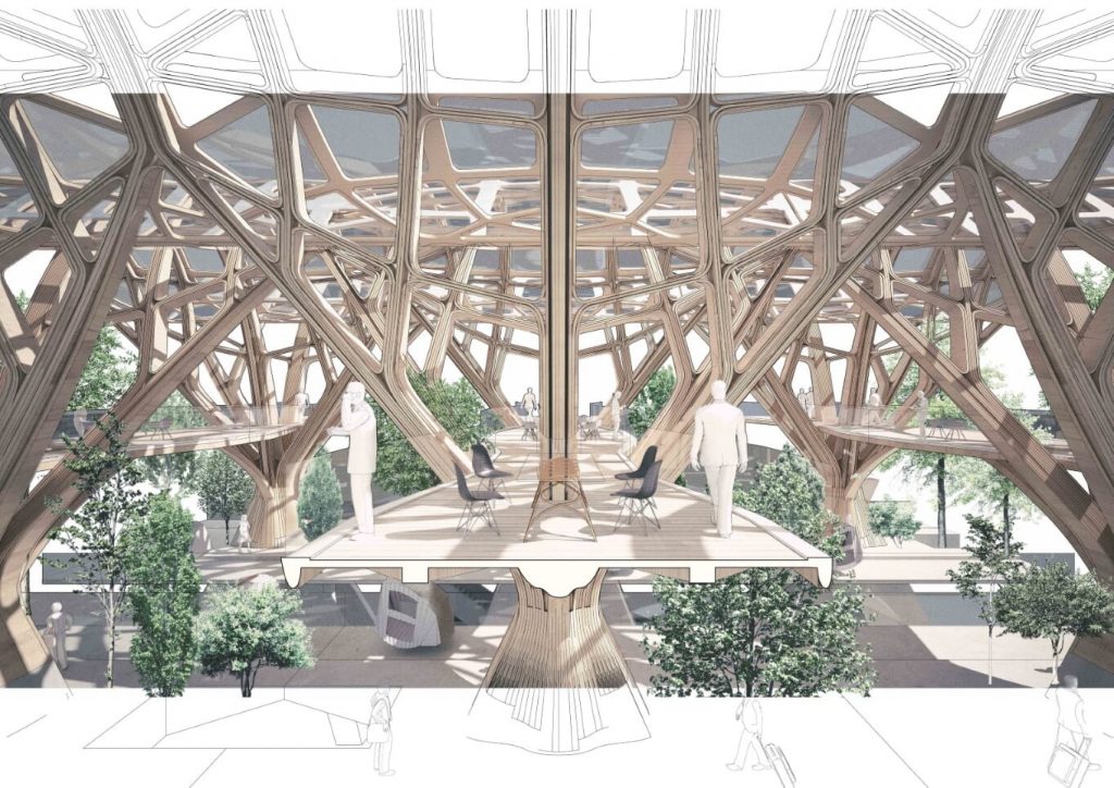 London Euston – Finbar Charleson, Part 2 Project 2019, Bartlett School of Architecture, UCL, London, UK