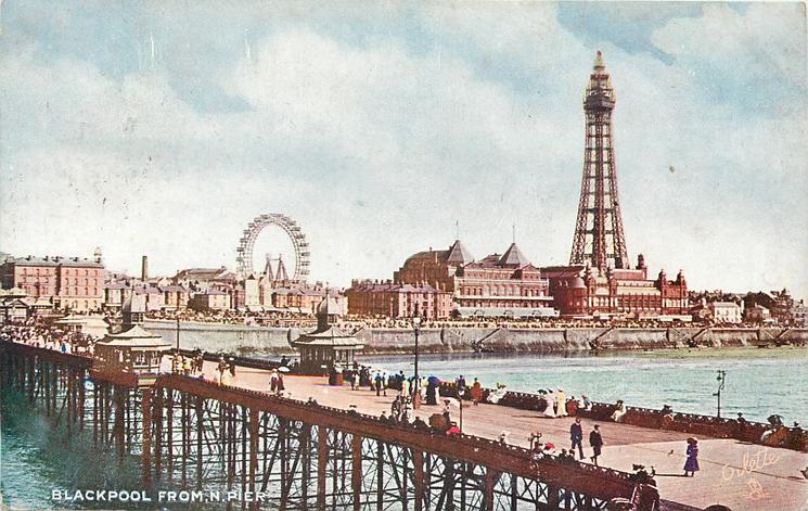 Blackpool Pier, 19th Century.