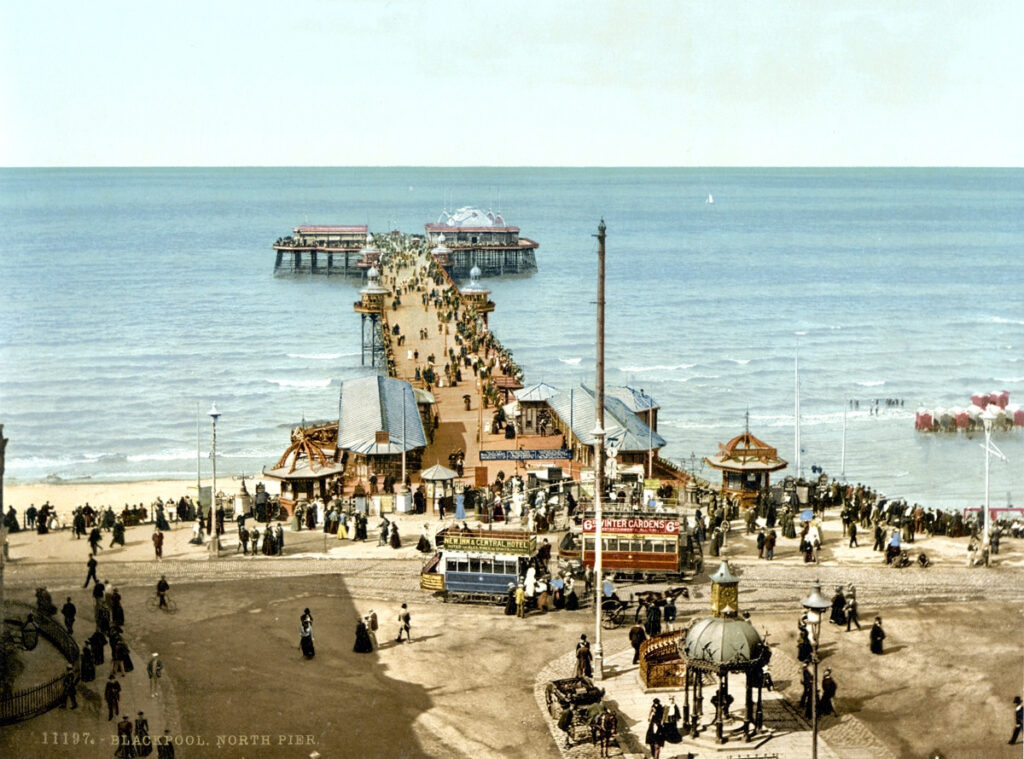 Blackpool North Pier, 19th Century.