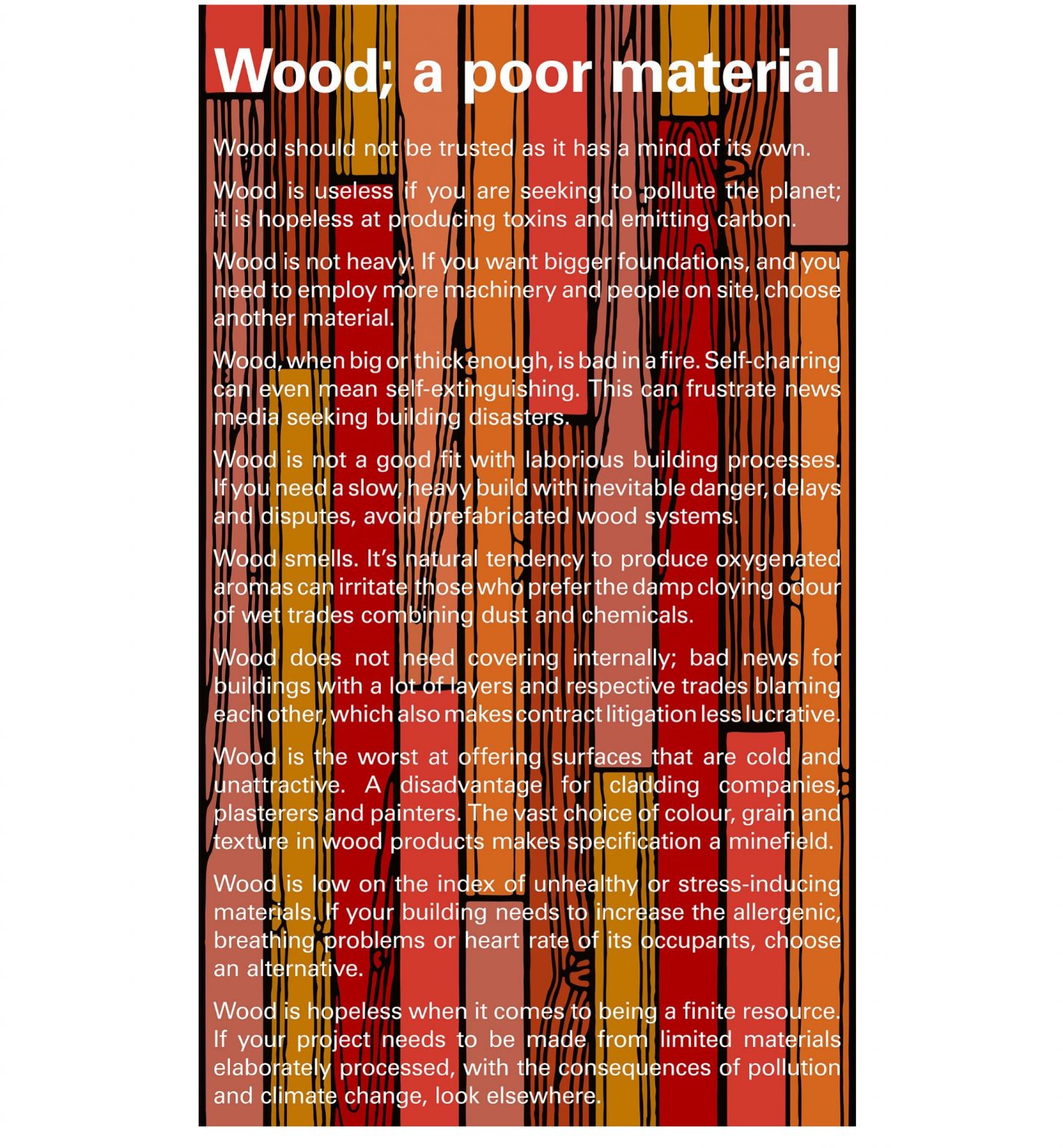Timber manifesto by Alex de Rijke.