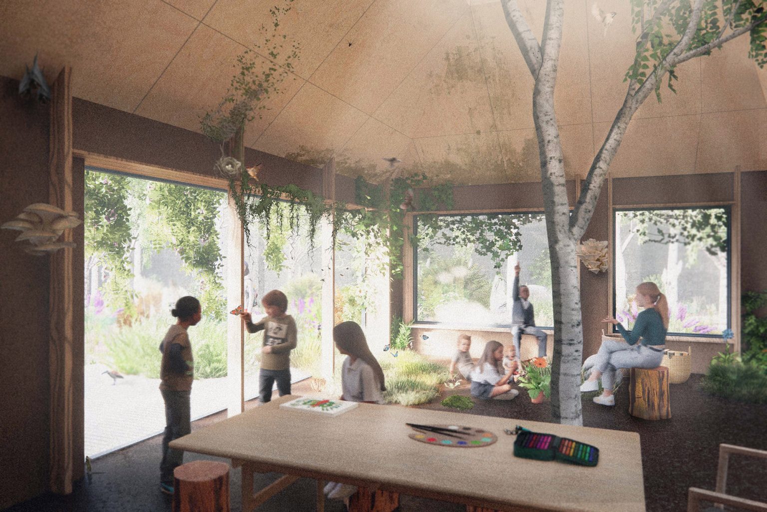 Biodiverse teaching spaces