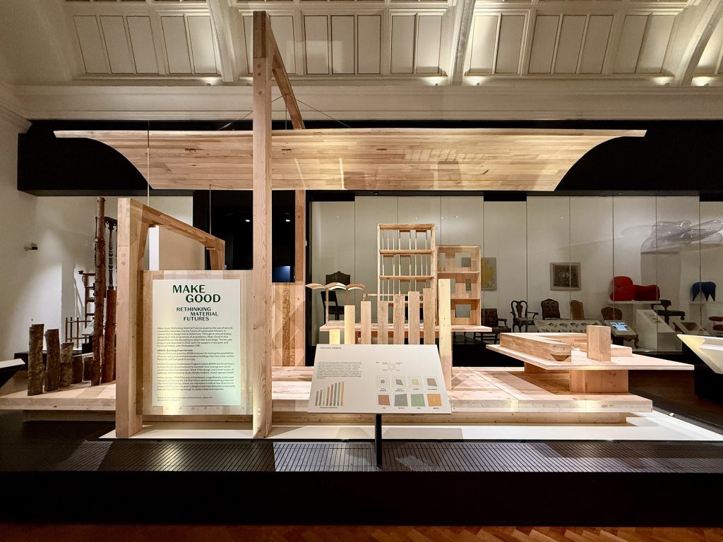 V&A Make Good: Building from Forests
