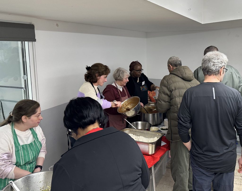 Lunchtime at the centre