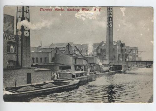 Clarnico Sweet Factory from the river Lee