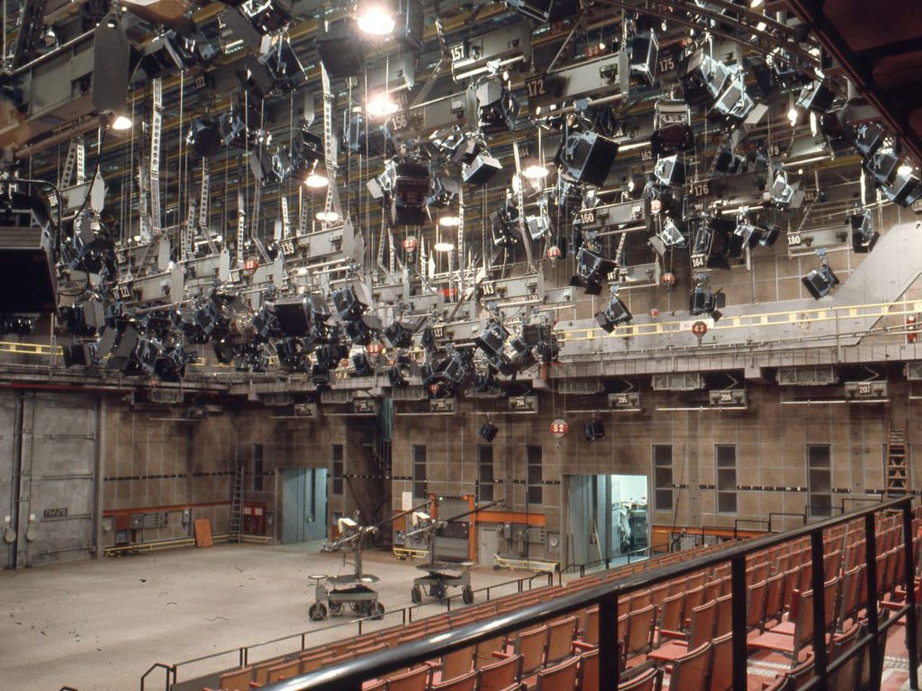 TV studio interior